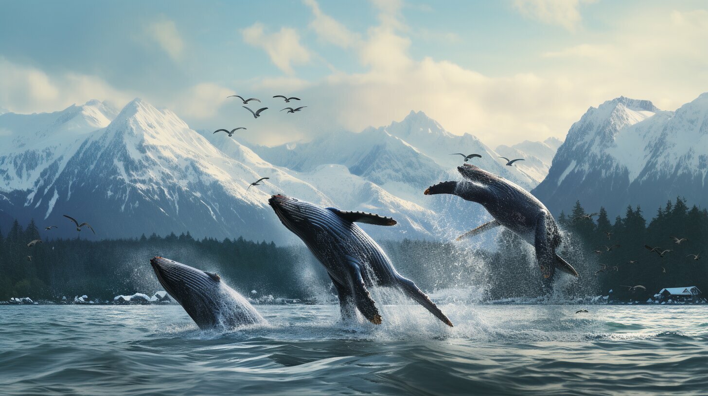 Die besten Orte für Whale Watching in Alaska