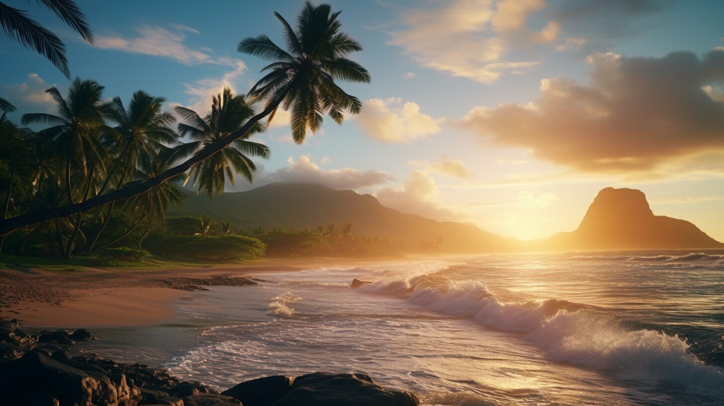 Inseln, Hawaii, schön,